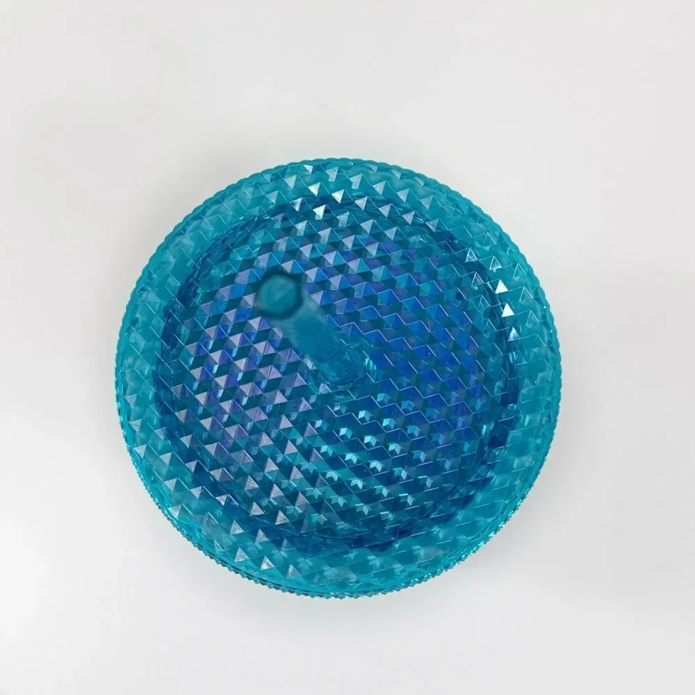 Starbucks Diamond Cut Studded Ombre‎ Glacier Blue Tumbler Cup Blue 16oz Grande